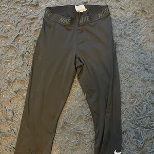 Nike Black Performance Leggings size medium